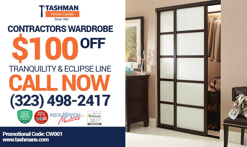 Tashmans Specials on Contractors Wardrobe Doors