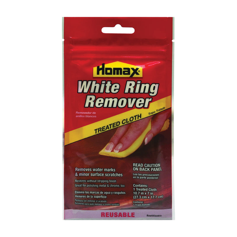 Homax Multi-Purpose White Ring Remover Cloth 11 in L 7 in W