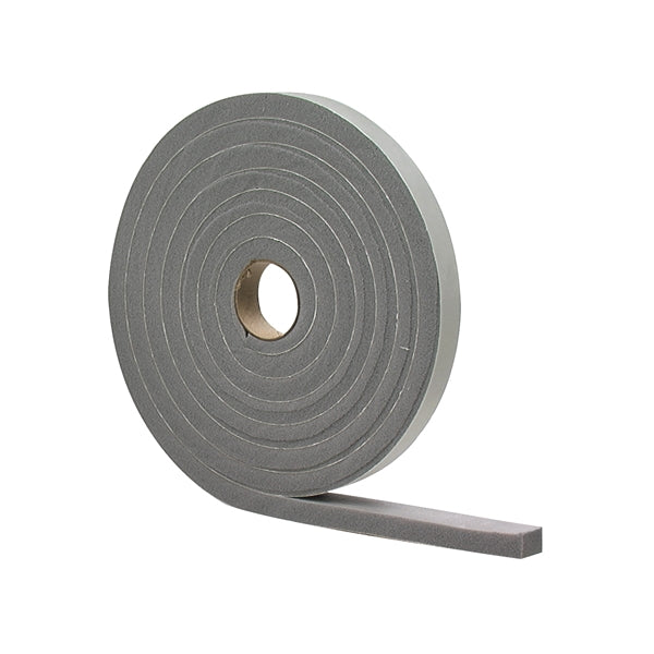 M-D Foam Tape 1/2 in W 17 ft L 1/4 in Thick PVC Gray