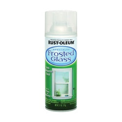 RUST OLEUM Frosted Glass Spray Paint Frosted Glass 11 oz Aerosol Can