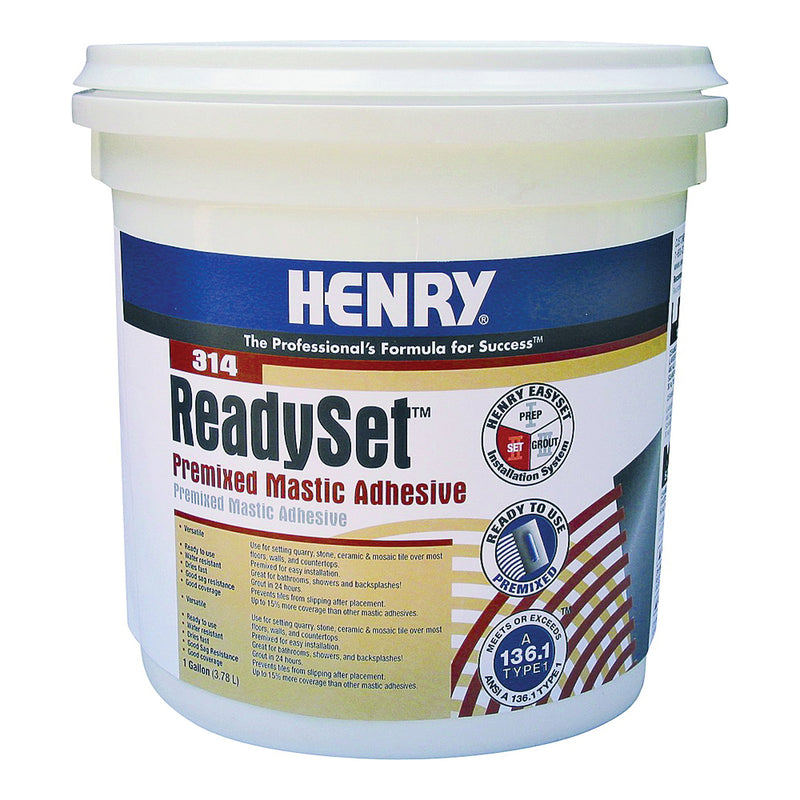 HENRY Mastic Adhesive Off-White 1 gal Container