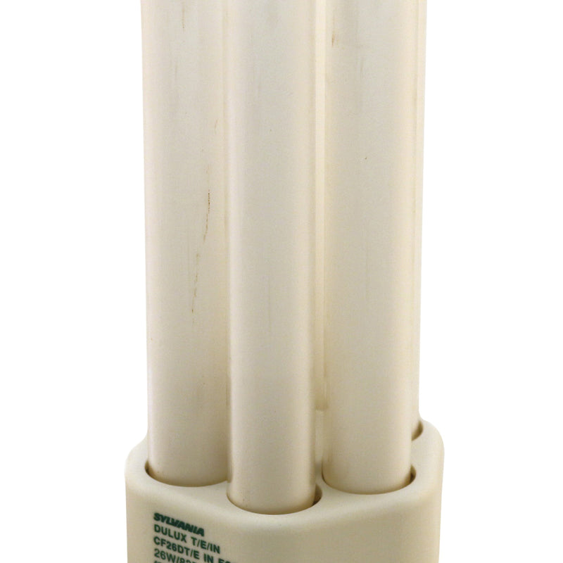 Sylvania Compact Fluorescent Bulb 26 W T4 Lamp GX24Q-3 Lamp Base 1501 Lumens 3500 K Color Temp