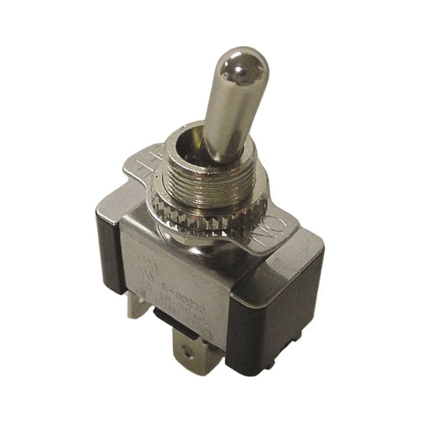 GB Toggle Switch 125/250 V SPST Spade Terminal Silver