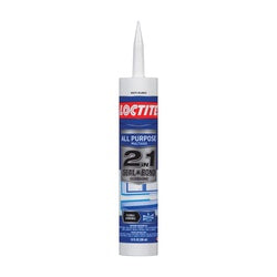 Loctite POLYSEAMSEAL Adhesive Caulk White 24 hr to 2 weeks Curing 40 to 100 deg F 10 oz Cartridge