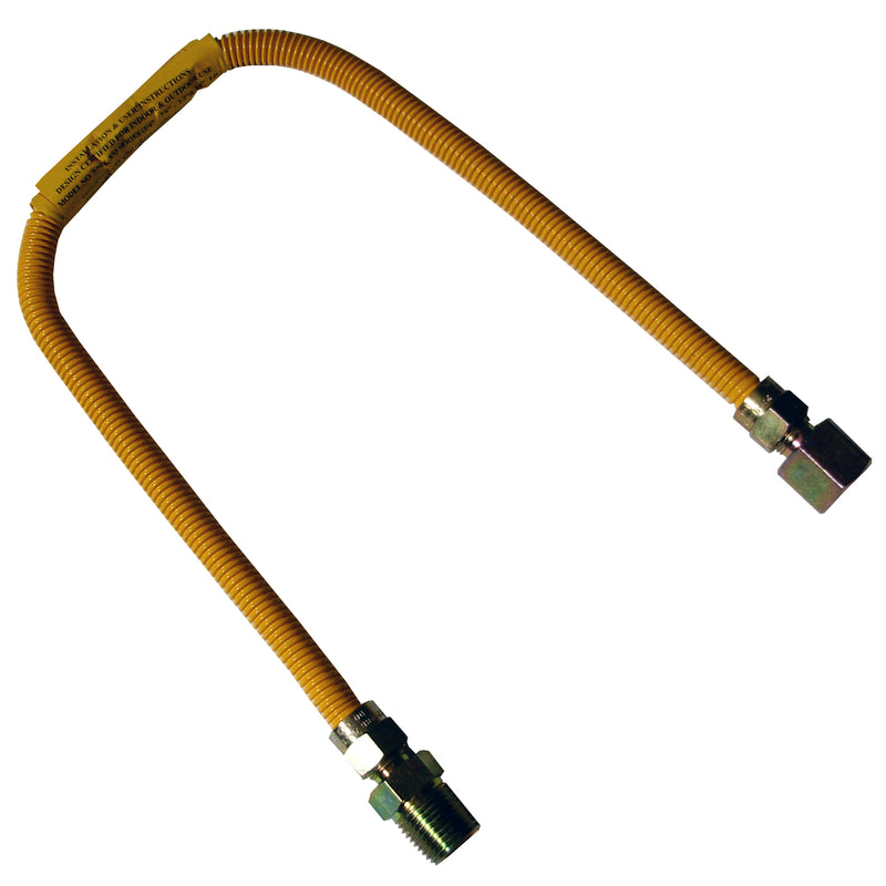 bg 3/8x24 gas flex dryer