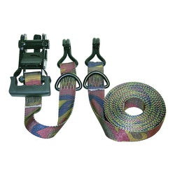 KEEPER 03548 Tie Down 1 1/4 in W 16 ft L Camouflage 1000 lb J Hook End Fitting