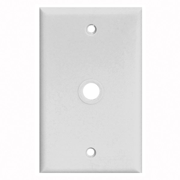 Eaton Wiring Devices PJ11 Series Wallplate 4-1/2 in L 2-3/4 in W 1-Gang Polycarbonate White