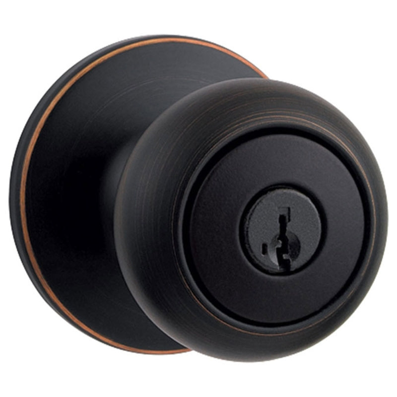 Kwikset Keyed Entry Knob Venetian Bronze