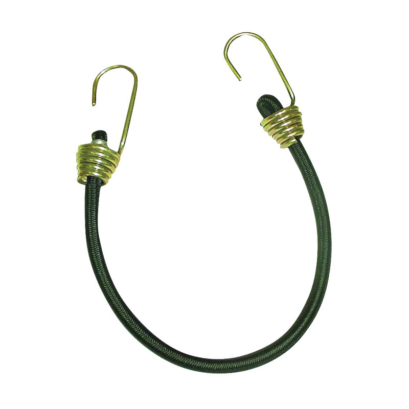 KEEPER Bungee Cord 13/32 in Dia 18 in L Rubber Hook End