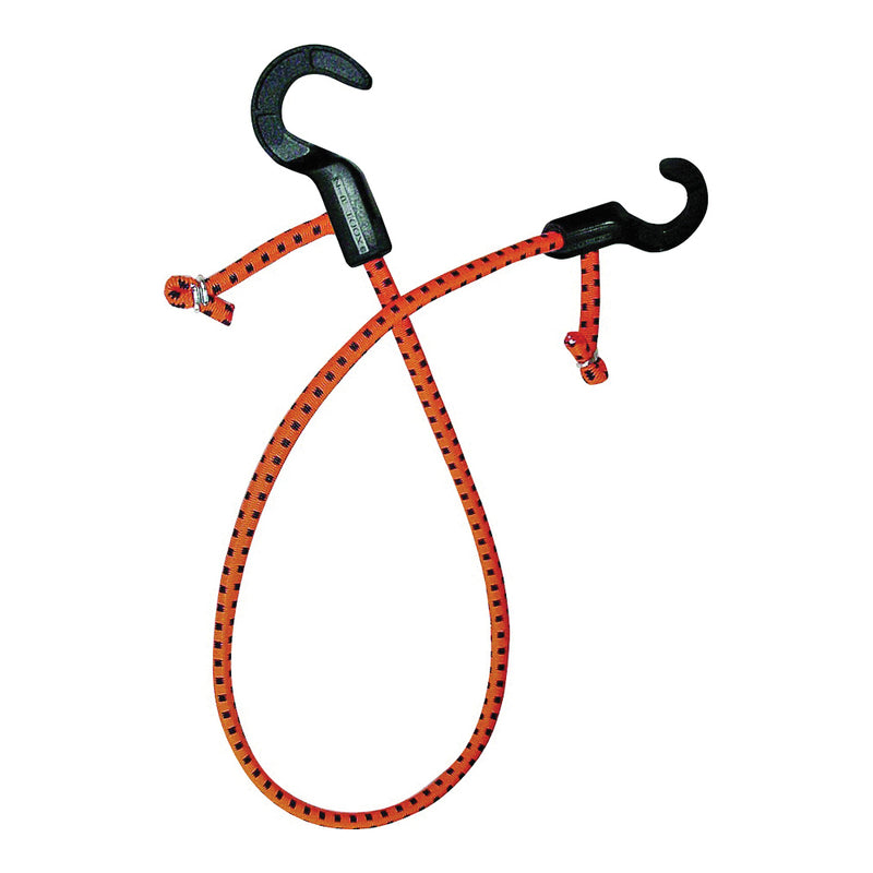 KEEPER ZipCord Bungee Cord 30 in L Rubber Hook End