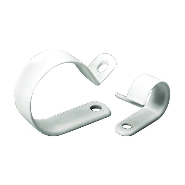 GB Cable Clamp 1/4 in Max Bundle Dia Plastic White