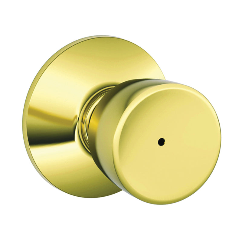 Schlage Privacy Door Knob Metal Brass