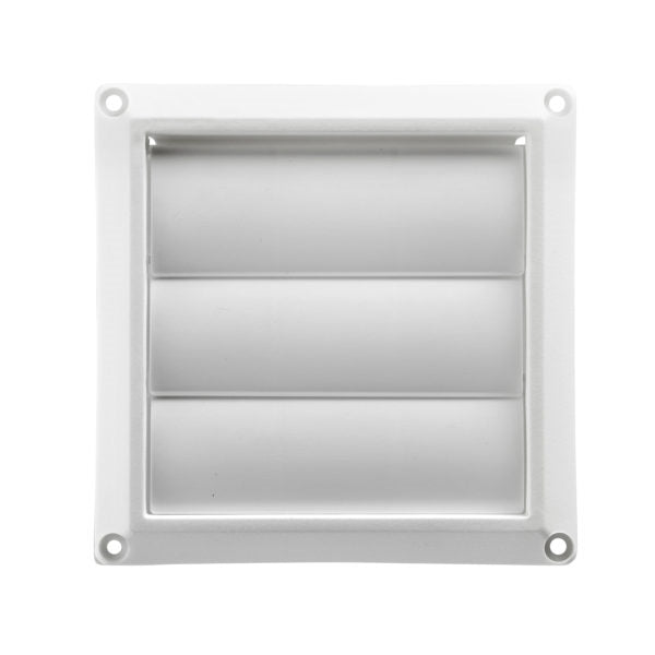 ACE Vent Hood 4 in L x 4 in W Rough Opening Plastic Hood White Hood