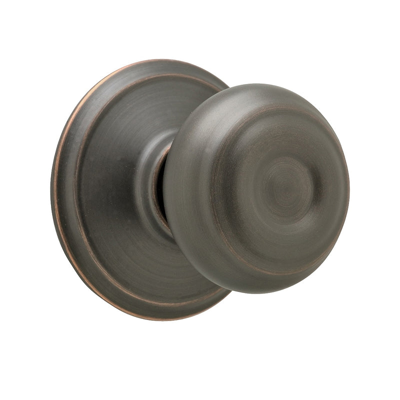 Schlage Georgian Passage Knob Metal Aged Bronze