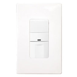 Eaton Wiring Devices Motion Sensor Switch 120 V 1 Pole Motion Sensor 180 deg Sensing White