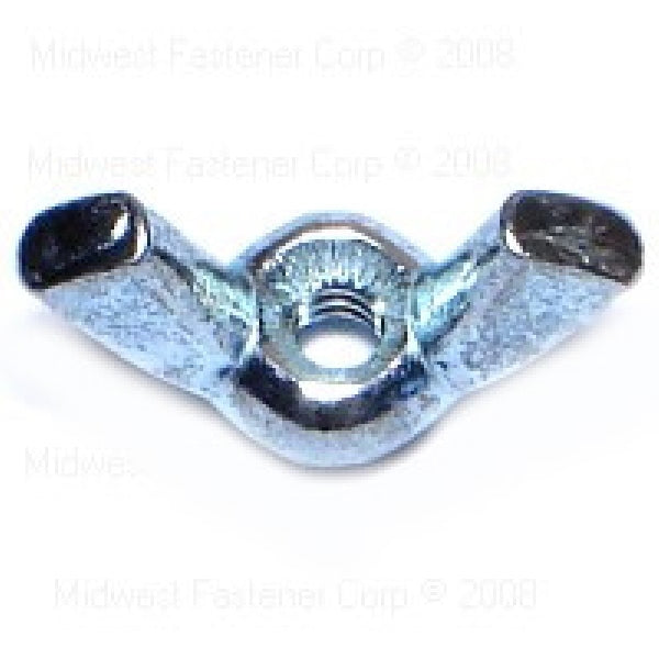 MIDWEST FASTENER Wing Nut Coarse Thread 6-32 Thread Steel Zinc