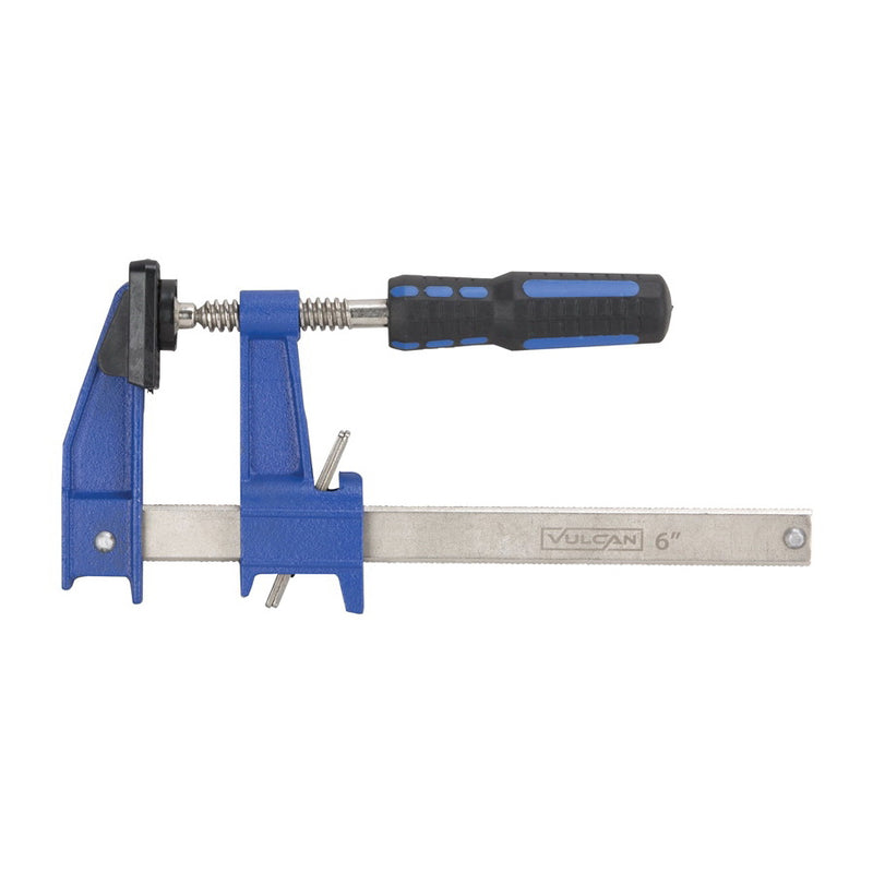 Vulcan Ratchet Bar Clamp 6 in Max Opening Size 2-1/2 in D Throat Steel Body