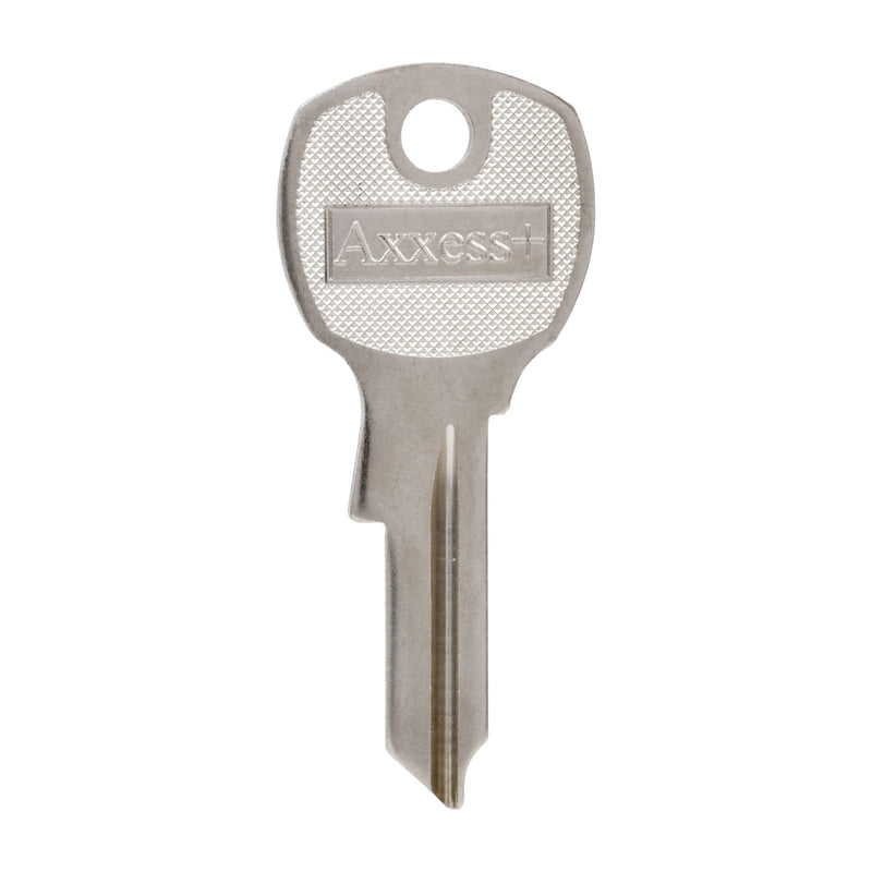 HILLMAN Key Blank Brass Nickel-Plated