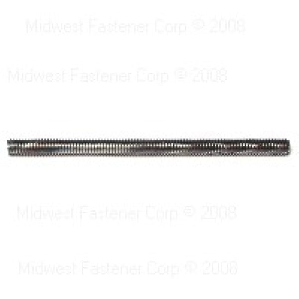 MIDWEST FASTENER Threaded Rod 3/8-16 Thread 6 in L A307 Grade Steel Zinc Coarse Thread