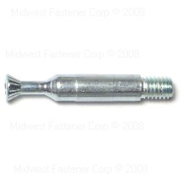 MIDWEST FASTENER Machine Dowel Screw M6-1 Thread 42 mm L Coarse Thread Steel Zinc