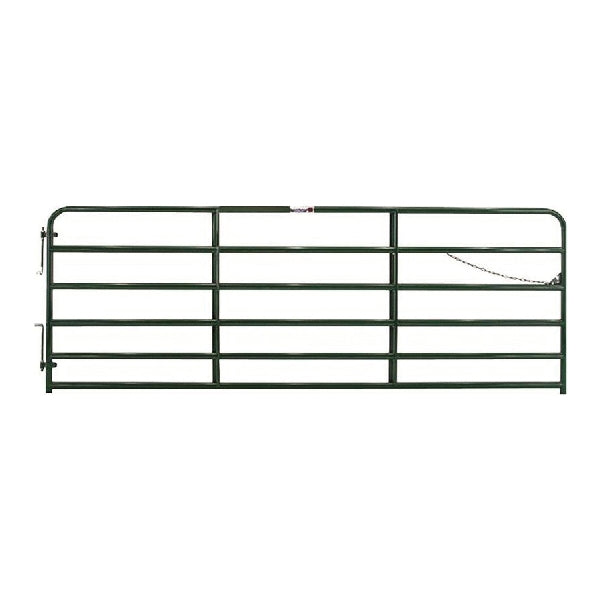 TARTER Gate 14 ft W Gate 52 in H Gate Steel Frame Green