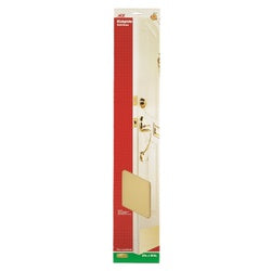 ACE 01 3056 634 Kick Plate 34 in L 6 in W Brass Bright