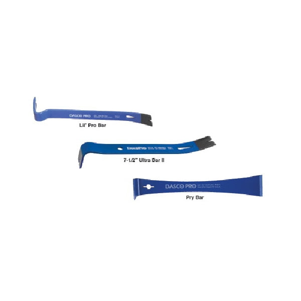 DASCO PRO Trim/Pry Bar 9-1/2 in L HCS Blue 1-3/4 in W