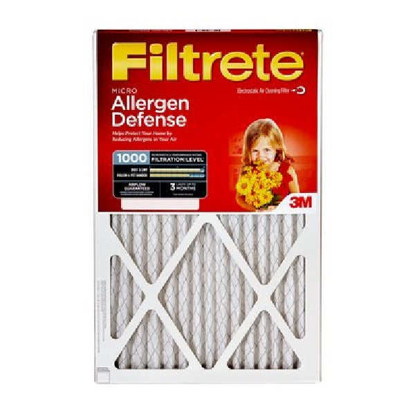 Filtrete Micro Allergen Reduction Filter 30 in L 20 in W 11 MERV 1000 MPR