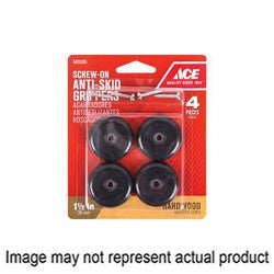 ACE 9645/ACE Anti Skid Pad Plastic Black 1 1/2 in Dia Round