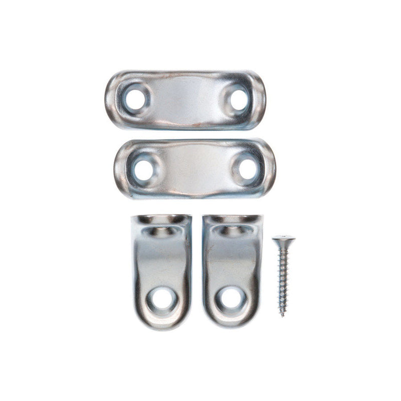 ACE Inside Chair Brace 1 in L 2-3/4 in W 1 in H Zinc