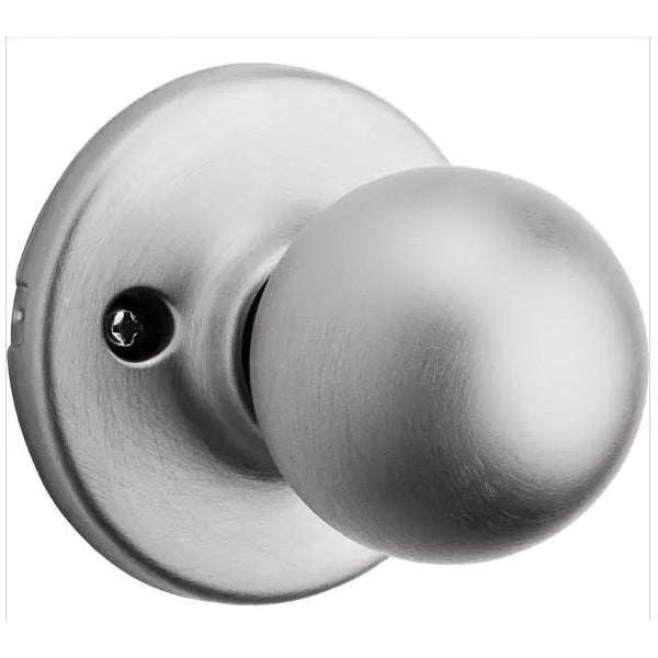 Kwikset Pull Only Door Knob Polished Chrome/Satin