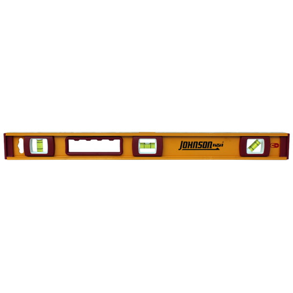 Johnson I-Beam Level 24 in L Magnetic Aluminum