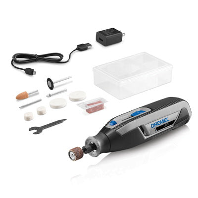 DREMEL Lite Rotary Tool Battery Included 4 V 2 Ah 1/8 in Chuck Keyed Chuck 8000 to 25000 rpm Speed