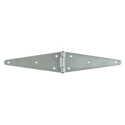 ACE Heavy Duty Strap Hinge Steel Zinc Fixed Pin Surface Mounting