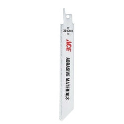 ACE Reciprocating Saw Blade 6 in L 6 TPI Bi Metal Cutting Edge