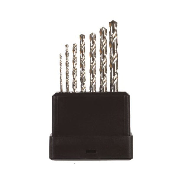 ACE Drill Bit Set Heavy-Duty 7-Piece HSS Black Oxide