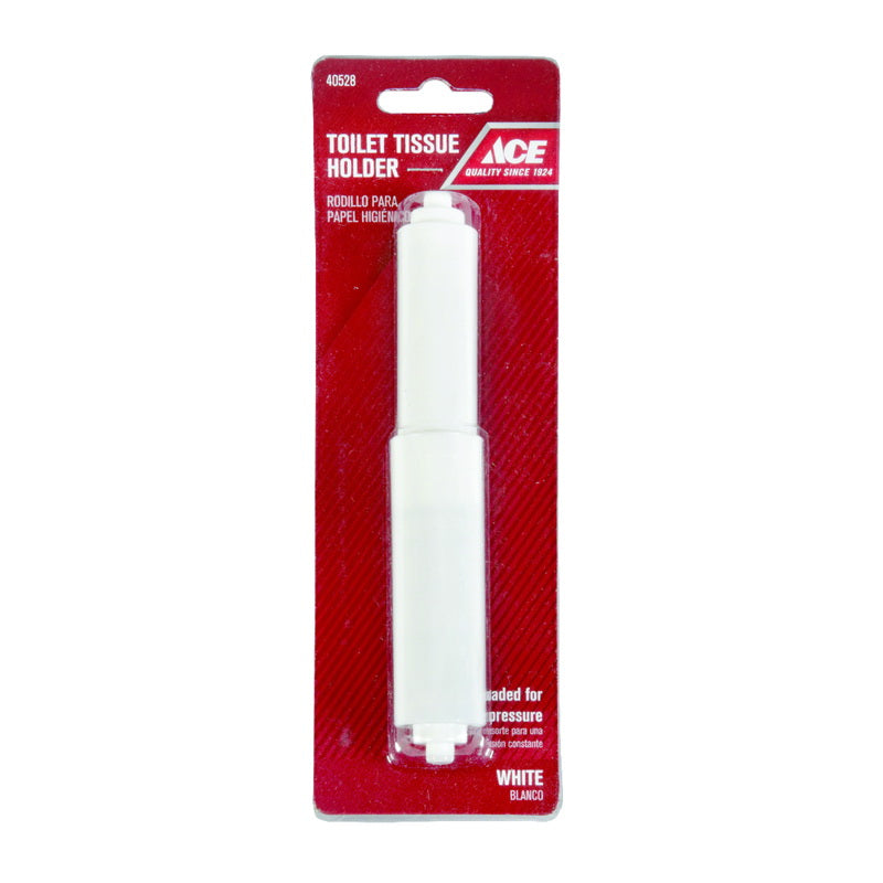 ACE Toilet Paper Holder Plastic White