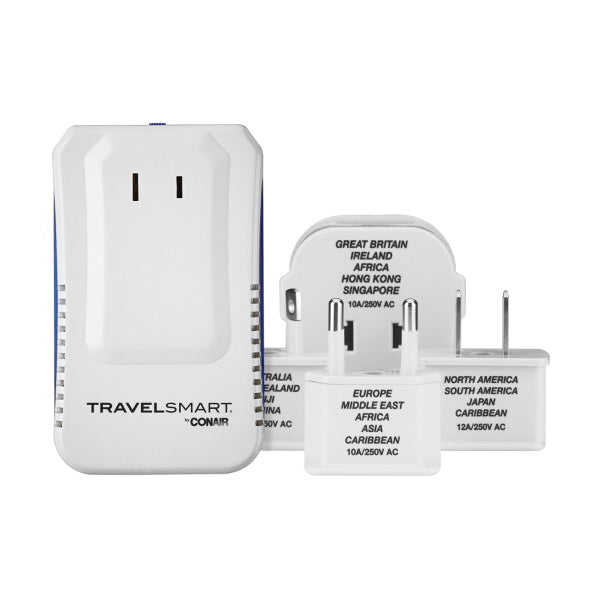 CONAIR TRAVEL SMART Converter and Adapter Set 220/240 V