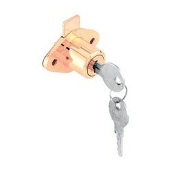 Defender Security U 9947 Drawer and Cabinet Lock Keyed Lock Y13 Yale Keyway Brass