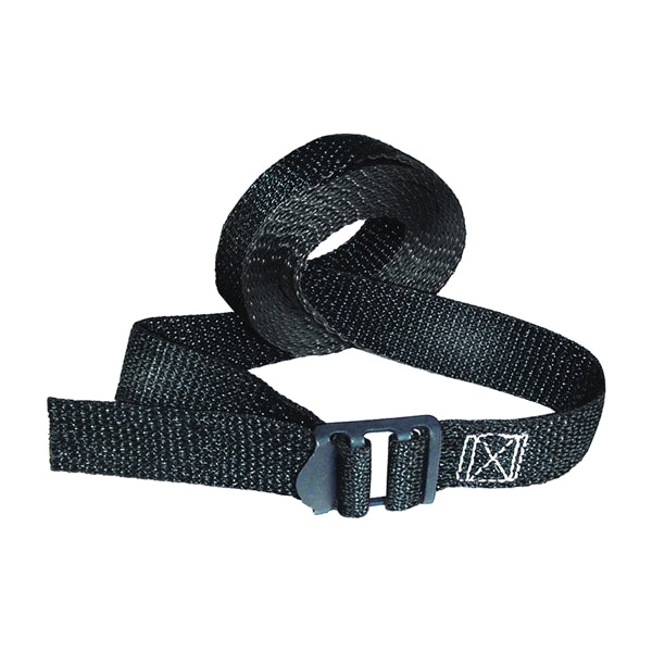 KEEPER Lashing Strap Fully Adjustable Black/Red