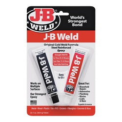 J B WELD Cold Weld Epoxy Dark Gray Solid 2 oz Tube