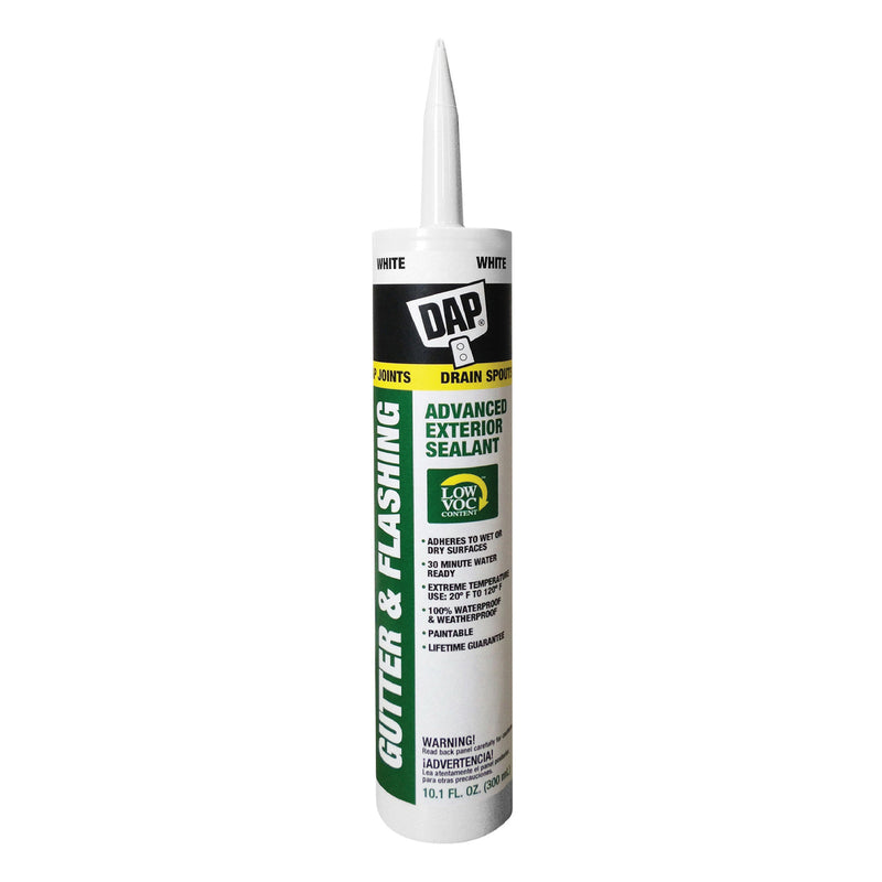 DAP Gutter Sealant White Paste 10.1 fl oz