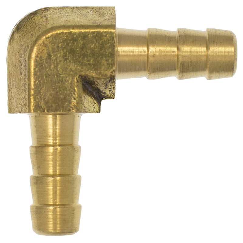 1/4 x 1/4 br hose barb ell