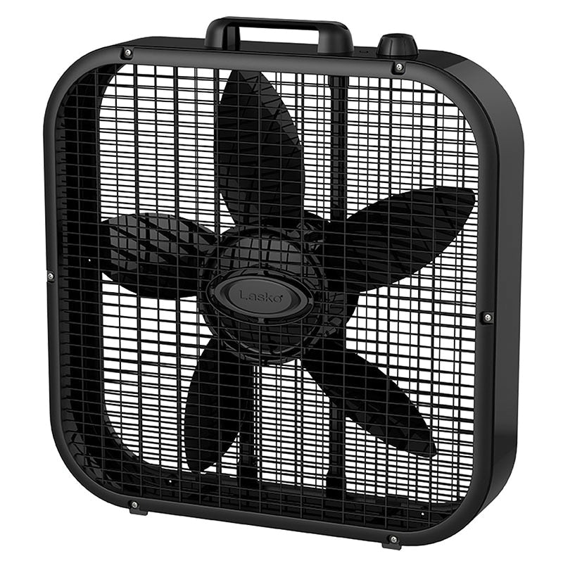 Lasko Box Fan 3-Speed Black