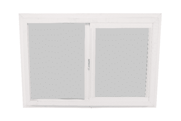 2010 vinyl dual pane window 24x12 white