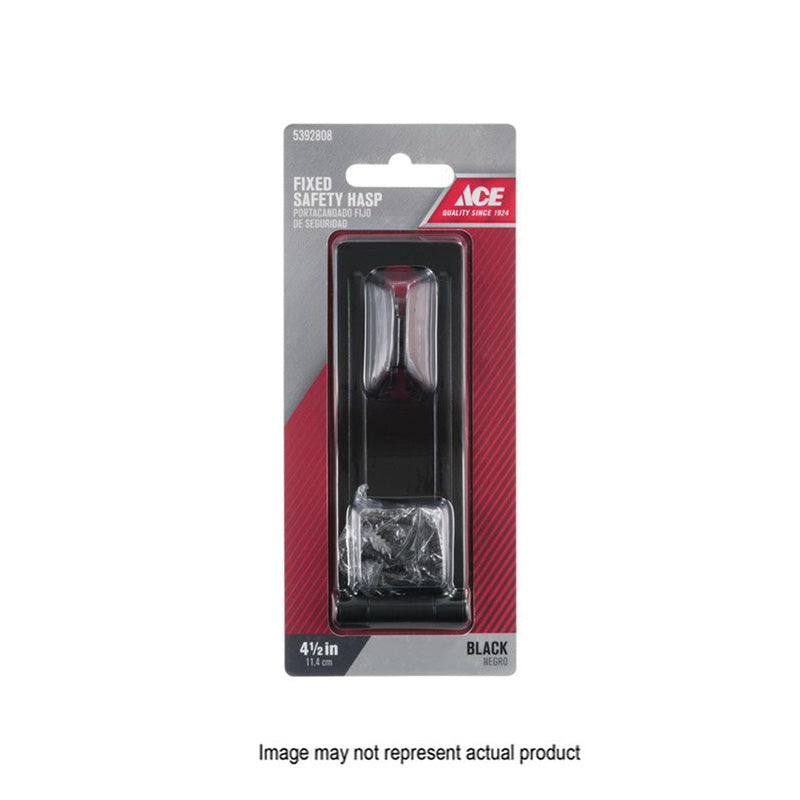 ACE Safety Hasp 4-1/2 in L Steel Fixed Staple