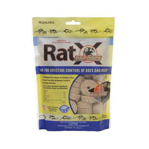 RatX Bait Disc Pellet 1 lb Bag