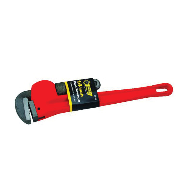 Steel Grip Pipe Wrench 14 in L Iron