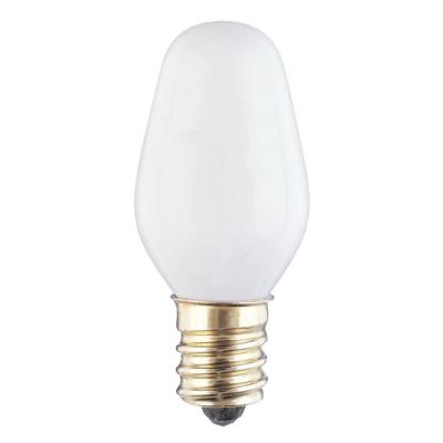 Westinghouse Incandescent Bulb 7 W C7 Lamp Candelabra E12 Lamp Base 34 Lumens 2700 K Color Temp