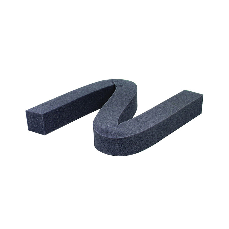 M-D Weatherstrip 1-1/4 in W 1-1/4 in Thick 42 in L Foam Gray